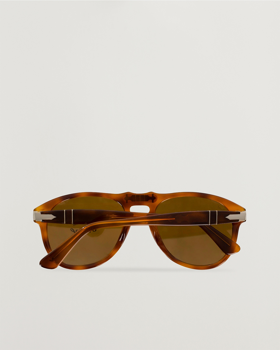 Herren | Persol 0PO0649 Sunglasses Light Havana/Crystal Brown | Persol | 0PO0649 Sunglasses Light Havana/Crystal Brown