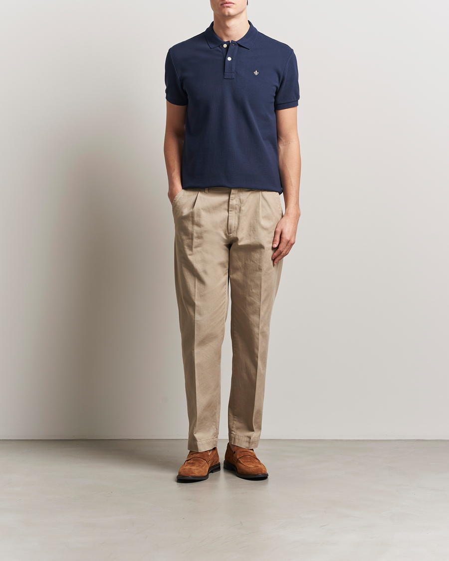 Herren | Poloshirts | Morris | New Piqué Navy