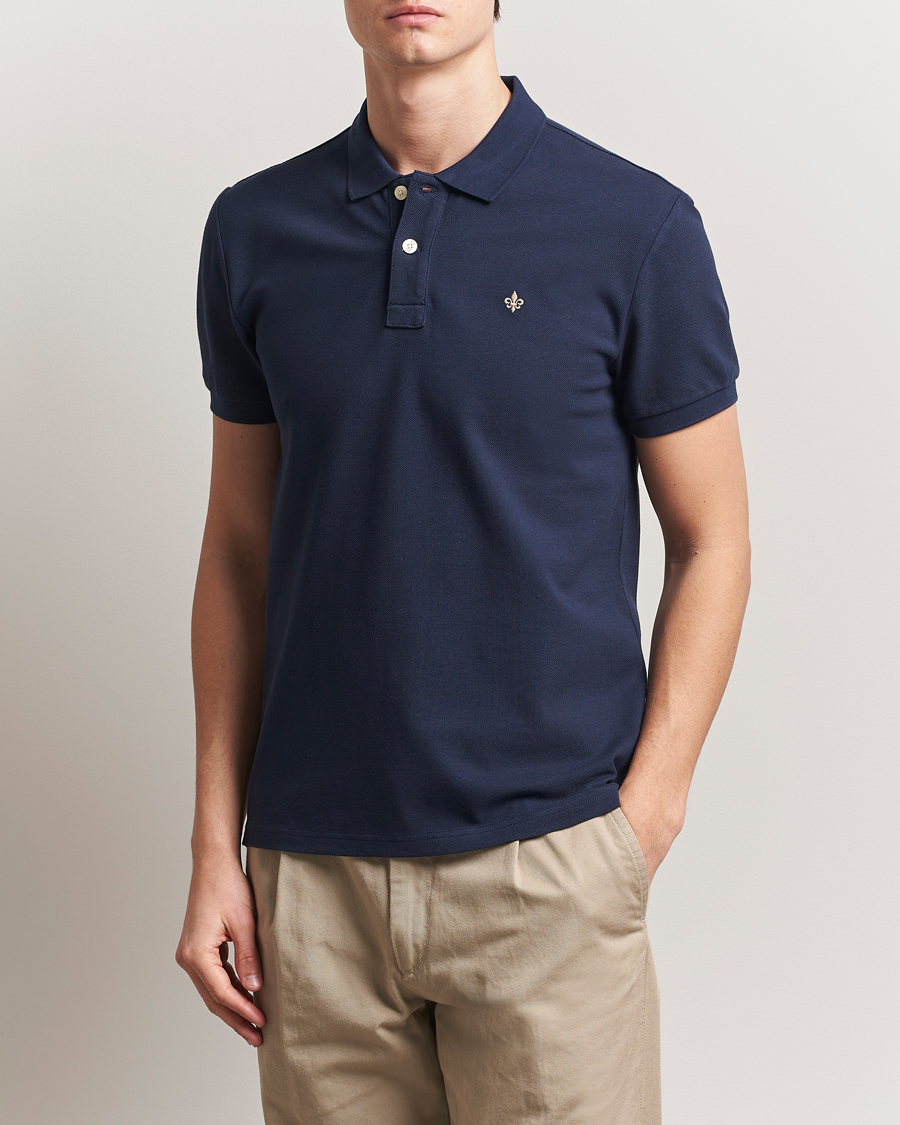 Herren | Poloshirts | Morris | New Piqué Navy