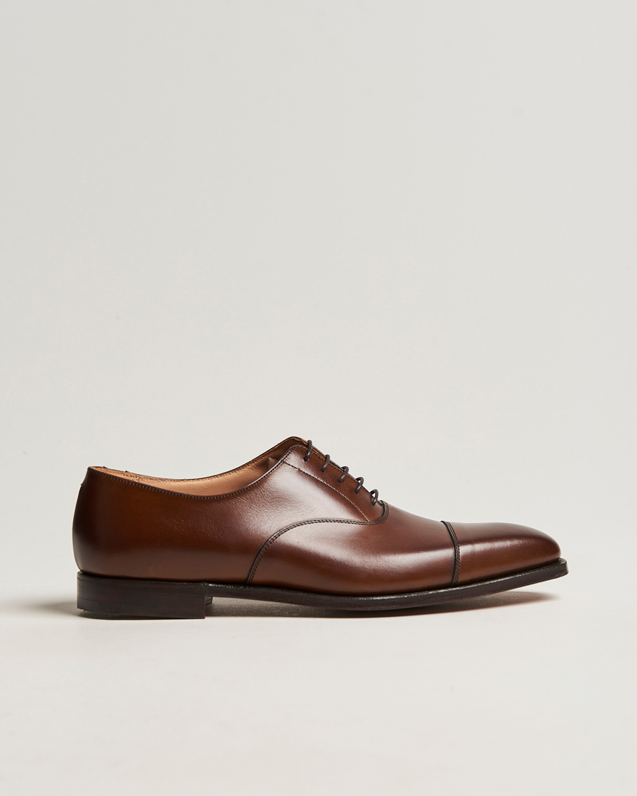Herren | Oxford | Crockett & Jones | Hallam Oxford Dark Brown Calf