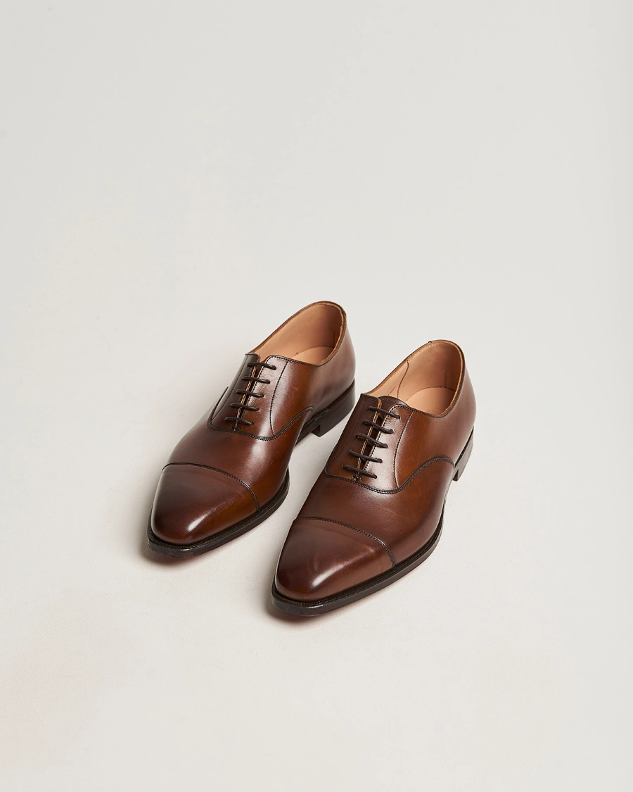 Herren |  | Crockett & Jones | Hallam Oxford Dark Brown Calf