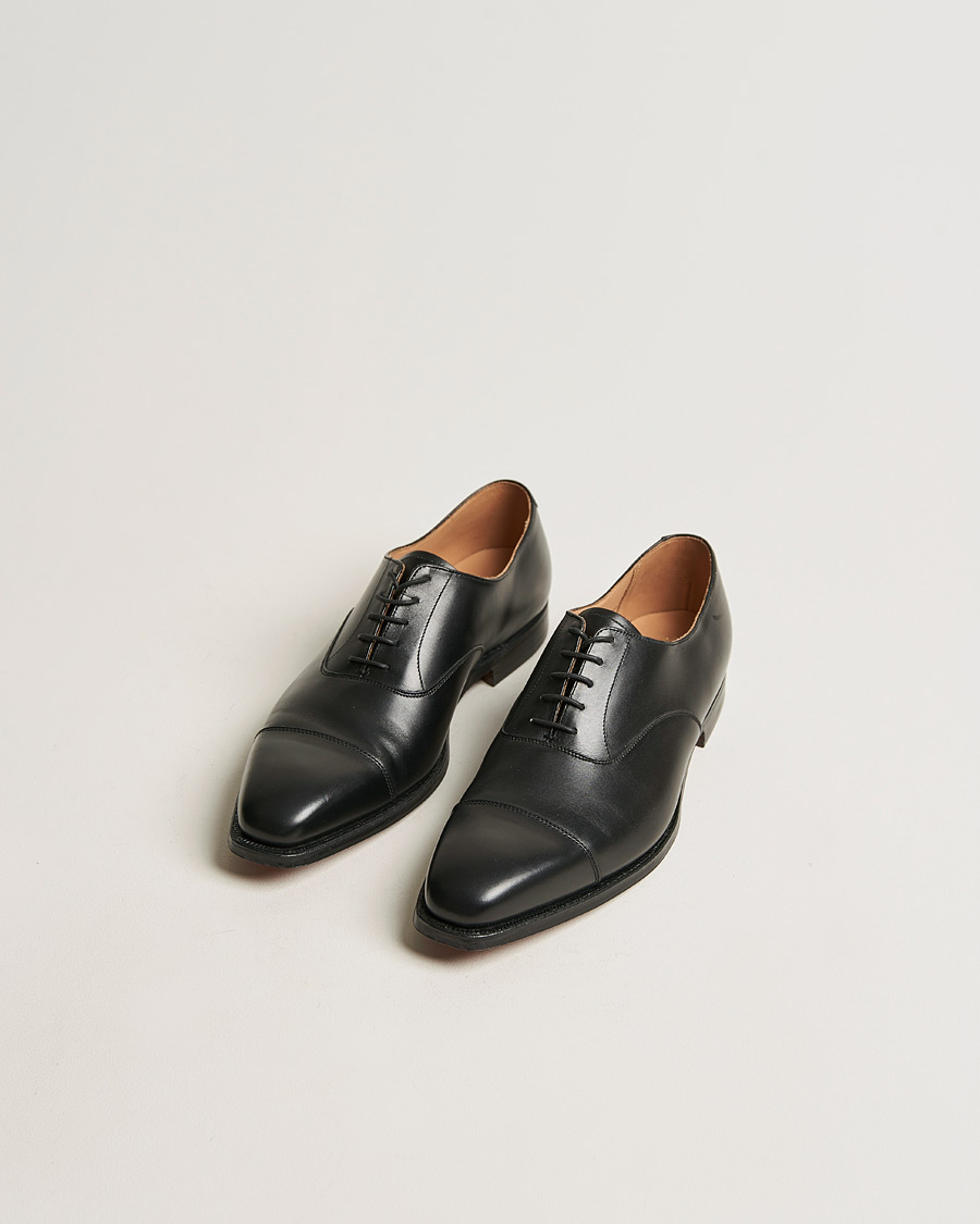Herren | Oxford | Crockett & Jones | Hallam Oxford Black Calf