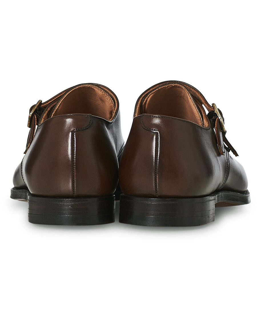 Herren | Crockett & Jones Lowndes Monkstrap Dark Brown Calf | Crockett & Jones | Lowndes Monkstrap Dark Brown Calf