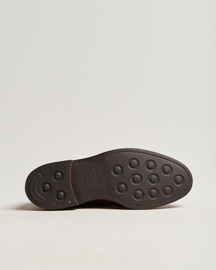 Herren | Brogue | Crockett & Jones | Pembroke Derbys Tan Grained Calf