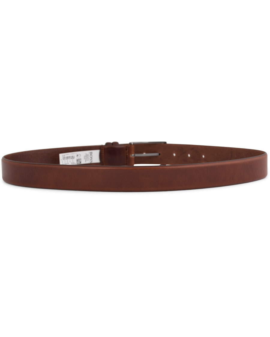 Herren | BOSS Carmello Leather Belt 3,5 cm Medium Brown | BOSS BLACK | BOSS Carmello Leather Belt 3,5 cm Medium Brown