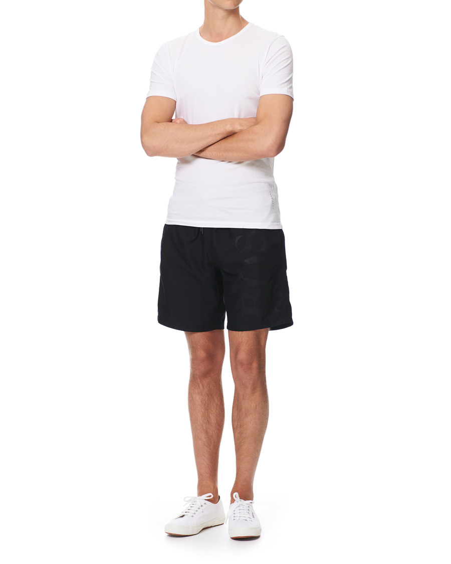 Herren | Badehosen | BOSS BLACK | BOSS Orca Swim Shorts Oxford Black