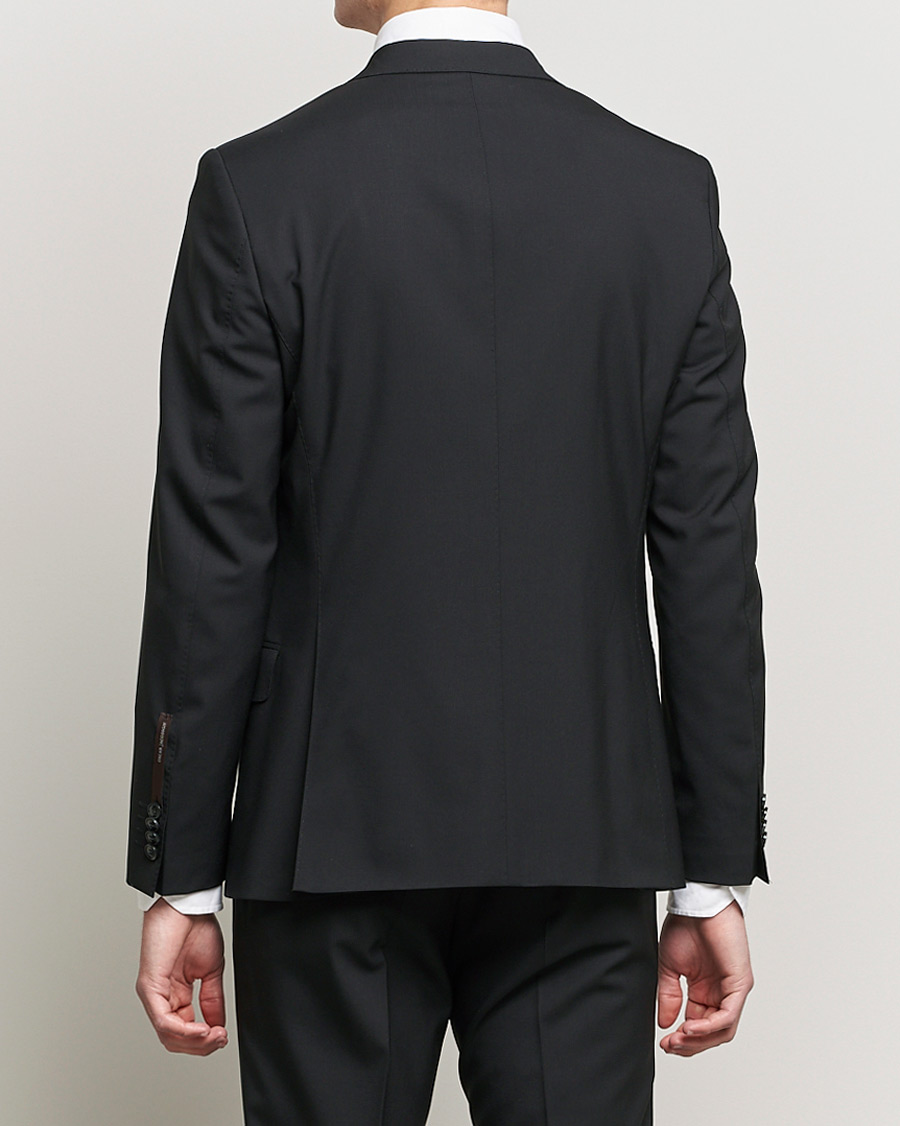 Herren | Sakkos | Oscar Jacobson | Edmund Blazer Super 120´s Wool Black