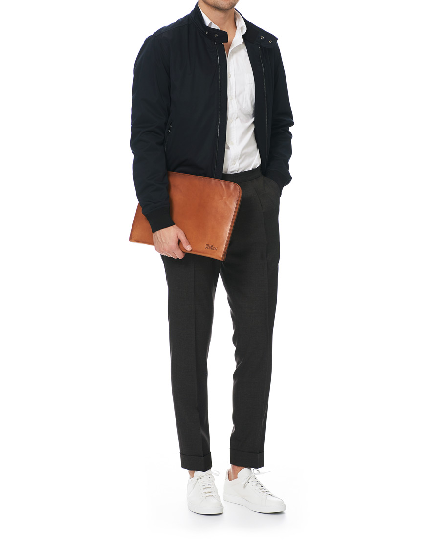 Herren | Oscar Jacobson Leather Document Case Brown | Oscar Jacobson | Leather Document Case Brown