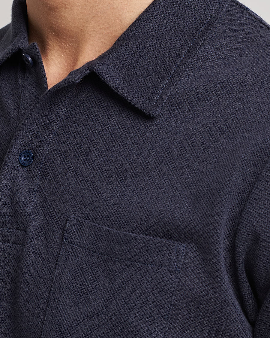 Herren | Poloshirts | Sunspel | Riviera Polo Shirt Navy