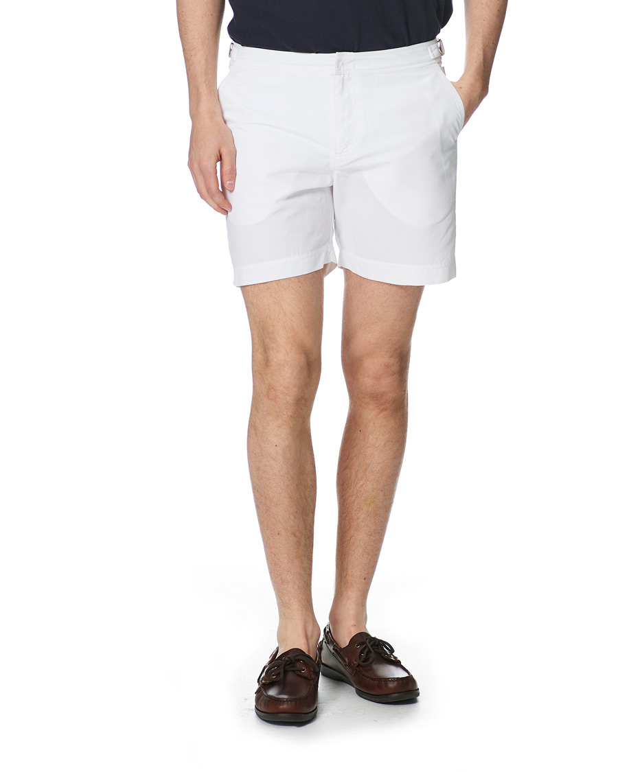 Herren | Badehosen | Orlebar Brown | Bulldog Medium Length Swim Shorts White