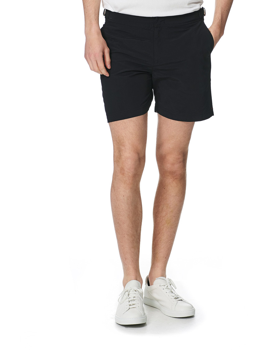 Herren | Badehosen | Orlebar Brown | Bulldog Medium Length Swim Shorts Black