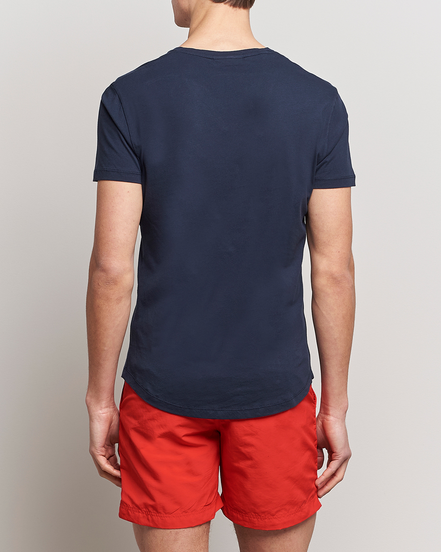Herren | T-Shirts | Orlebar Brown | OB V-Neck Tee Navy