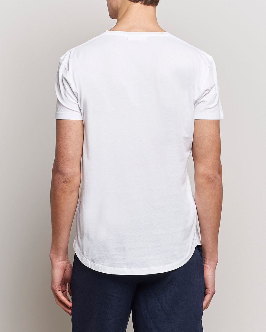 Herren | T-Shirts | Orlebar Brown | OB V-Neck Tee White