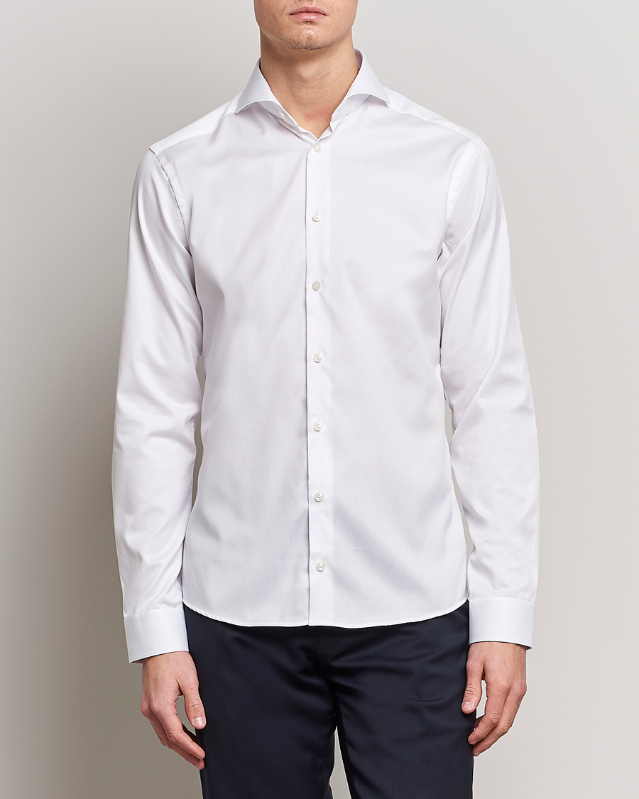 Herren | Formelle Hemden | Eton | Super Slim Fit Shirt Cutaway White