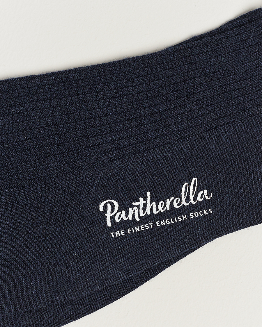 Herren |  | Pantherella | Naish Merino/Nylon Sock Navy