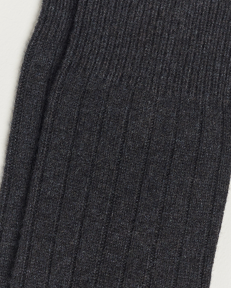 Herren | Normale Socken | Pantherella | Waddington Cashmere Sock Charcoal