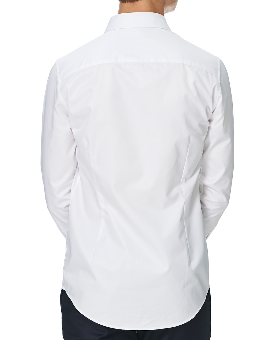 Herren | Hemden | Stenströms | Superslim Plain Shirt White