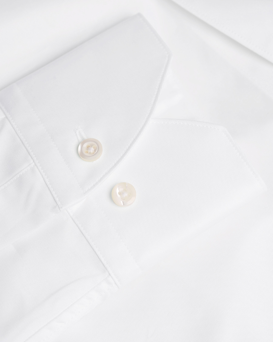 Herren | Hemden | Stenströms | Superslim Plain Shirt White