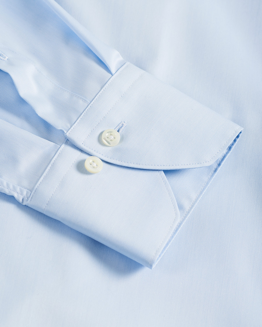 Herren | Hemden | Stenströms | Superslim Plain Shirt Blue