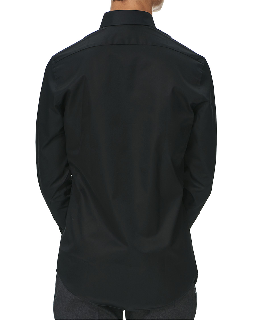 Herren | Hemden | Stenströms | Slimline Shirt Black