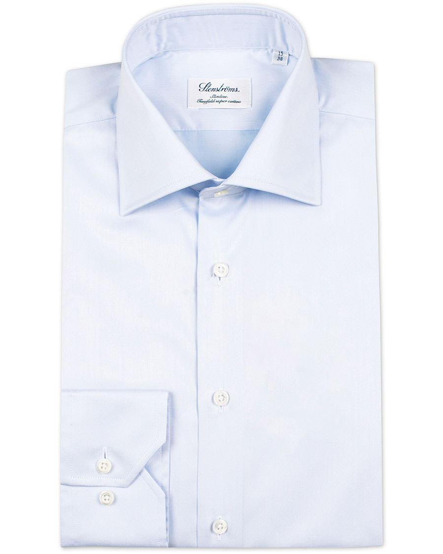 Herren | Hemden | Stenströms | Slimline Shirt Blue