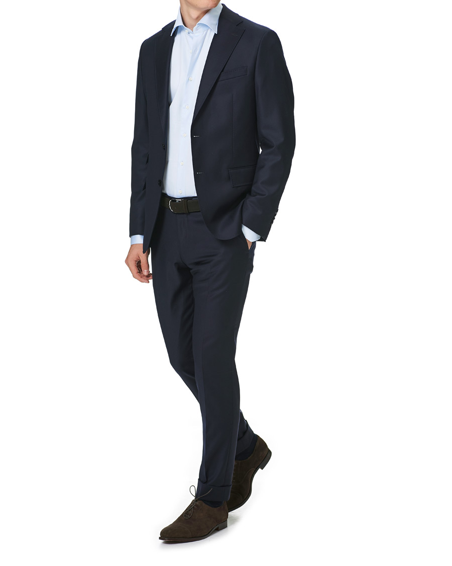 Herren | Hemden | Stenströms | Slimline Shirt Blue