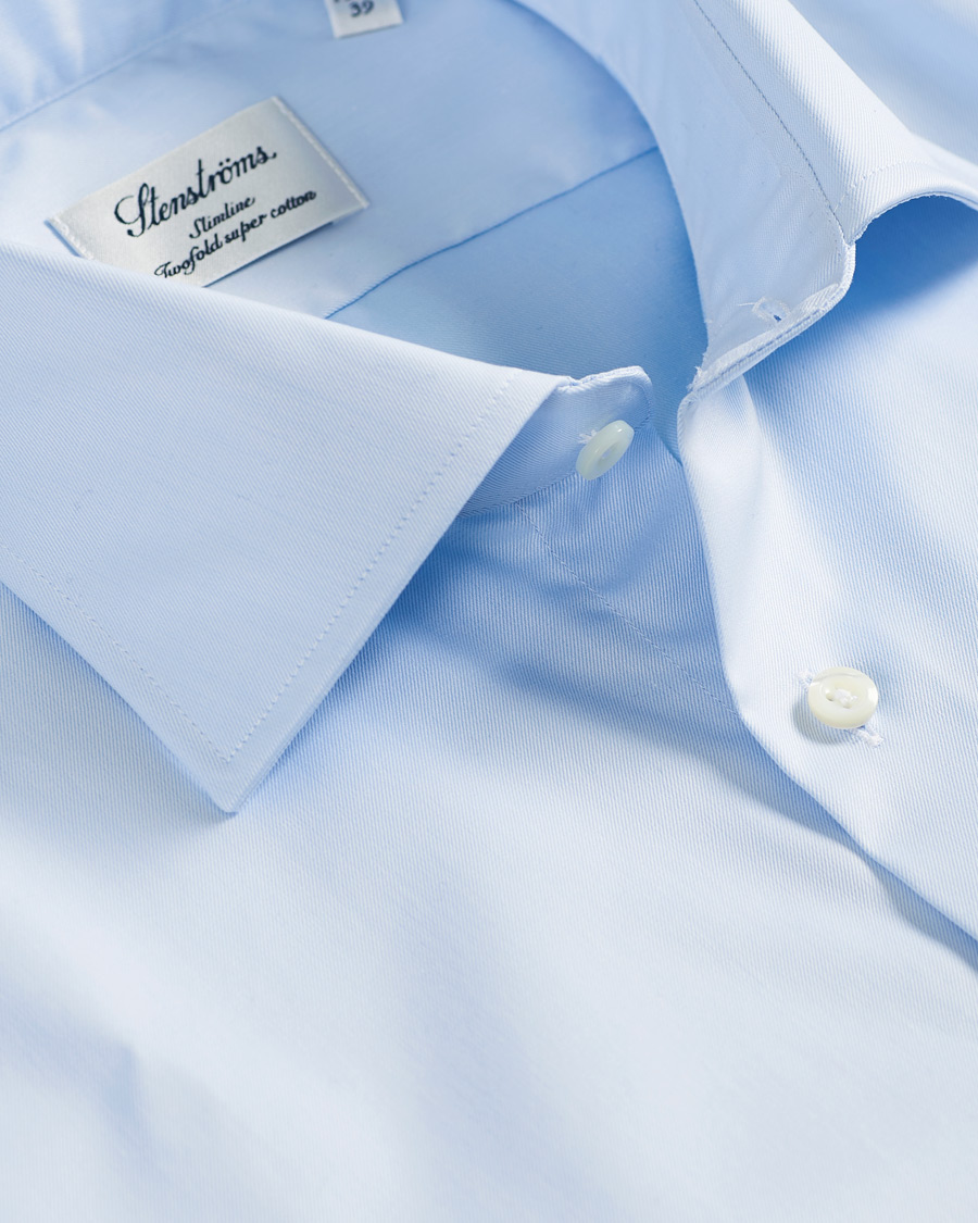 Herren | Hemden | Stenströms | Slimline Shirt Blue