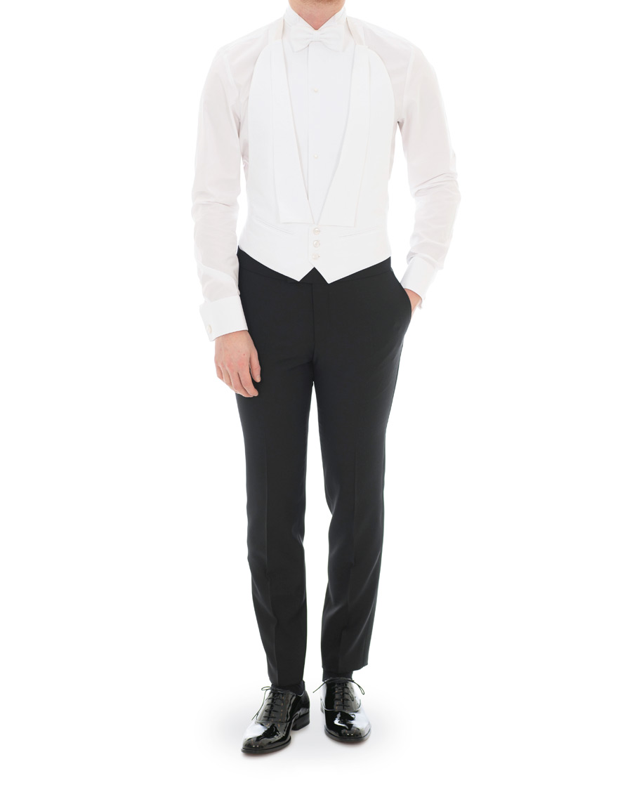 Herren | Sakkos | Stenströms | Evening Waistcoat White