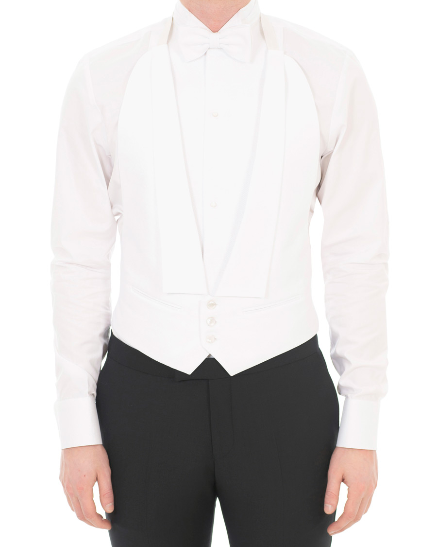 Herren | Sakkos | Stenströms | Evening Waistcoat White