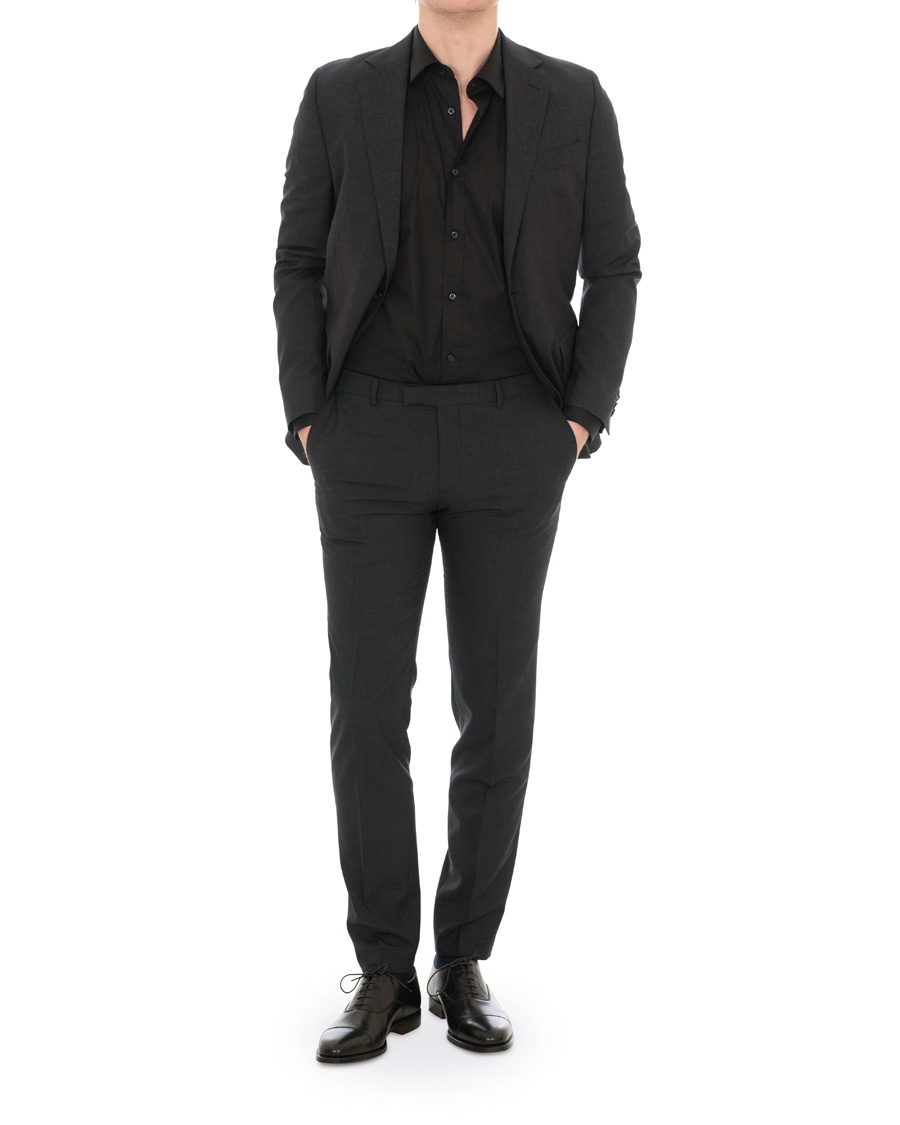 Herren | Hemden | HUGO | Elisha Slim Fit Shirt Black