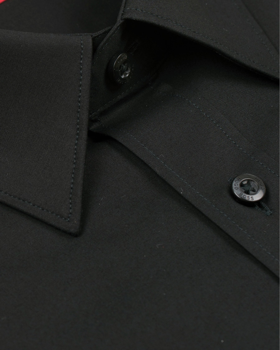 Herren | Hemden | HUGO | Elisha Slim Fit Shirt Black