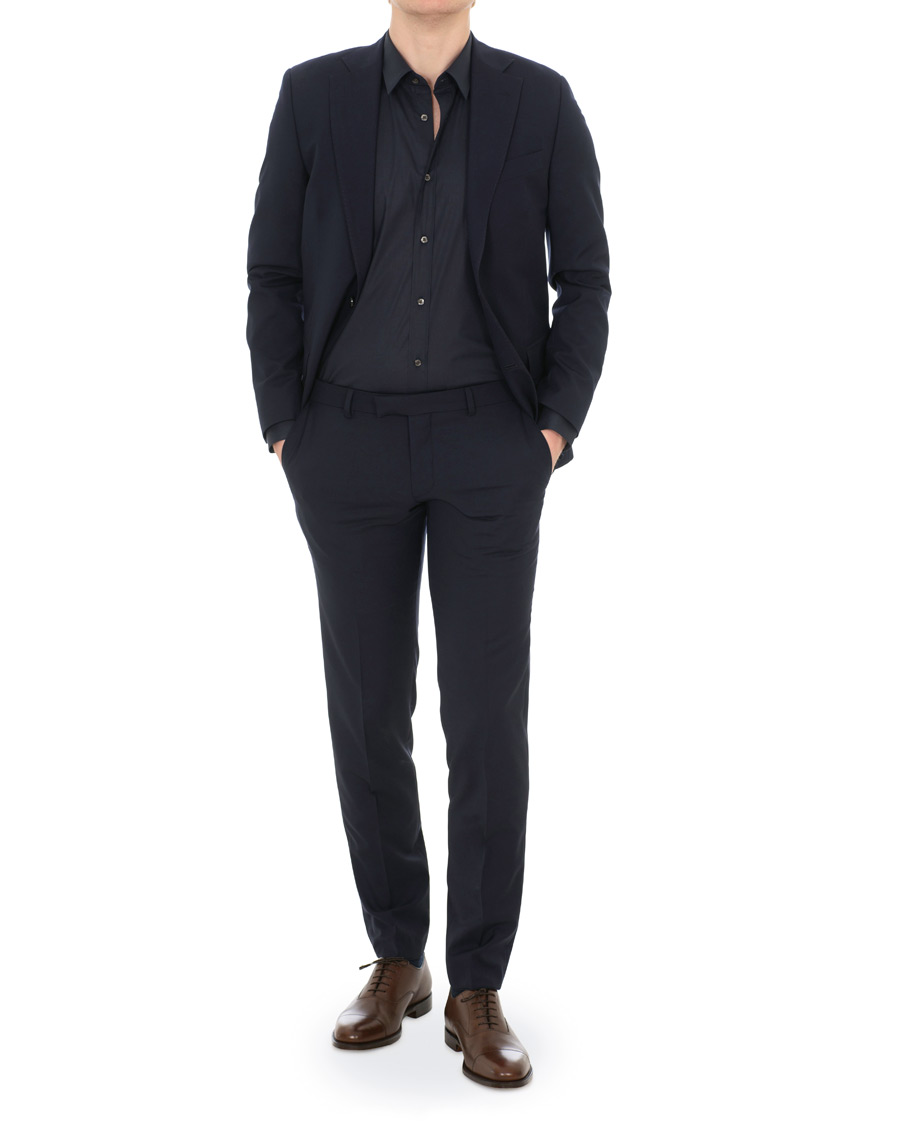Herren | Hemden | HUGO | Elisha Slim Fit Shirt Open Blue