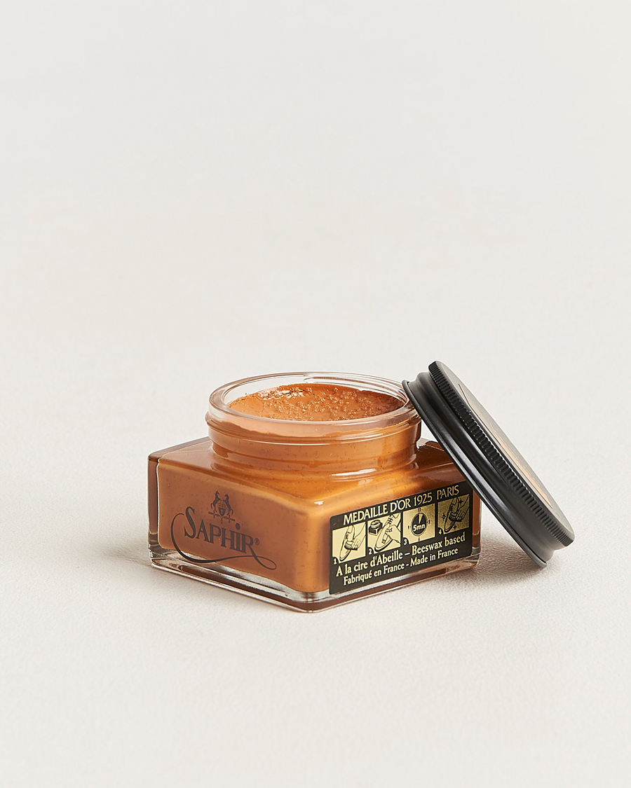 Herren | Schuhpflege | Saphir Medaille d'Or | Creme Pommadier 1925 75 ml Light Brown