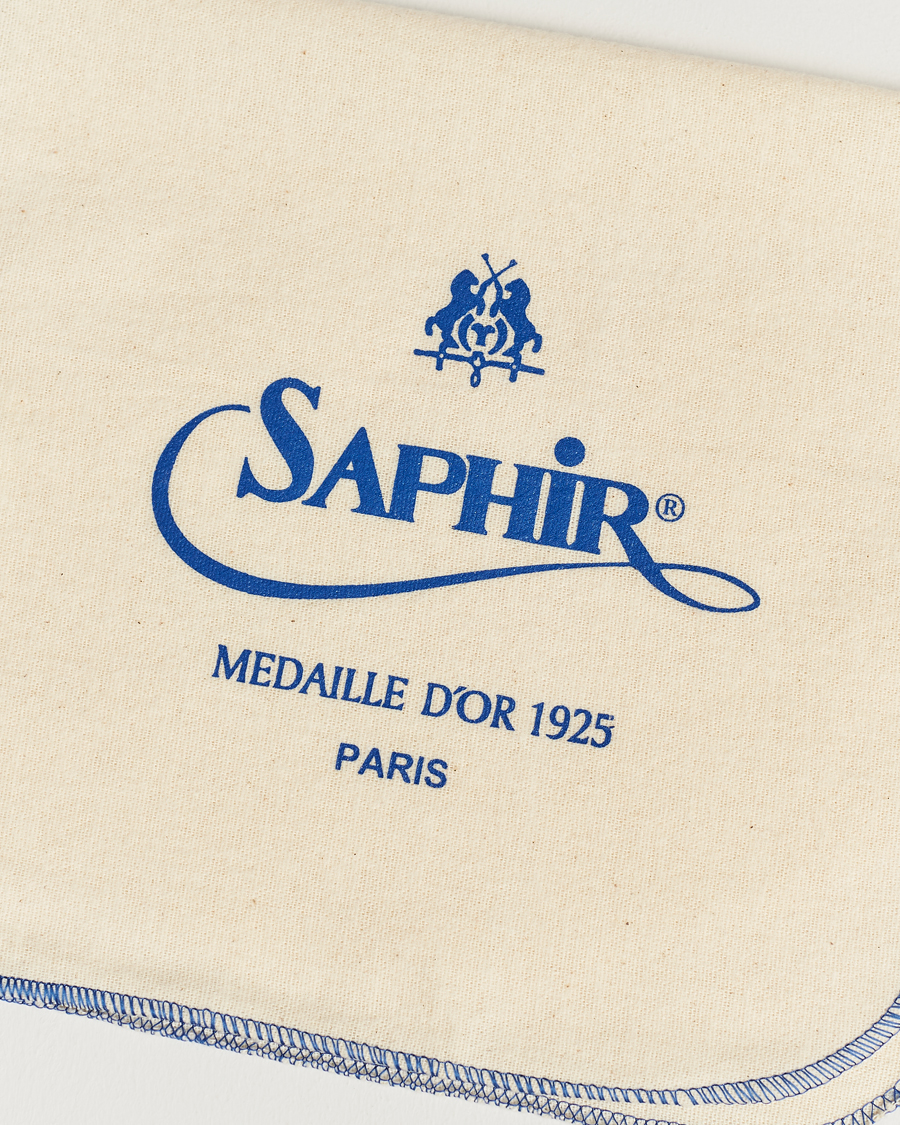 Herren | Schuhputzzeug | Saphir Medaille d\'Or | Cleaning Towel 30x50 cm White