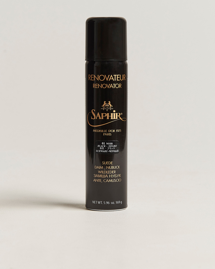 Herren | Schuhpflege | Saphir Medaille d'Or | Renovateur Suede 250 ml Spray Black