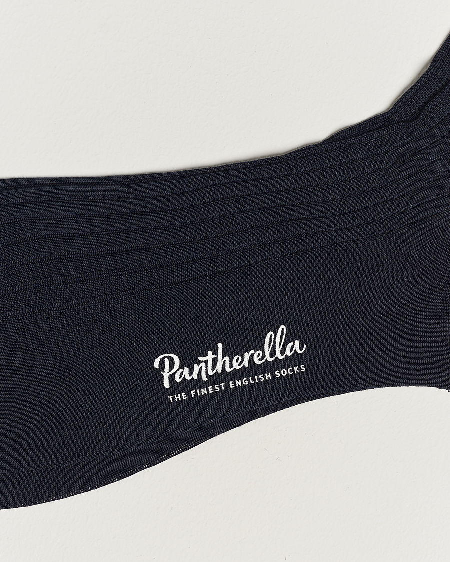 Herren |  | Pantherella | Vale Cotton Socks Navy