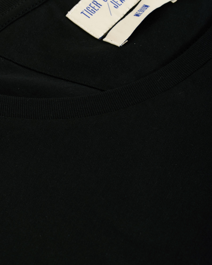 Herren | T-Shirts | Tiger of Sweden | Corey Solid Tee Black
