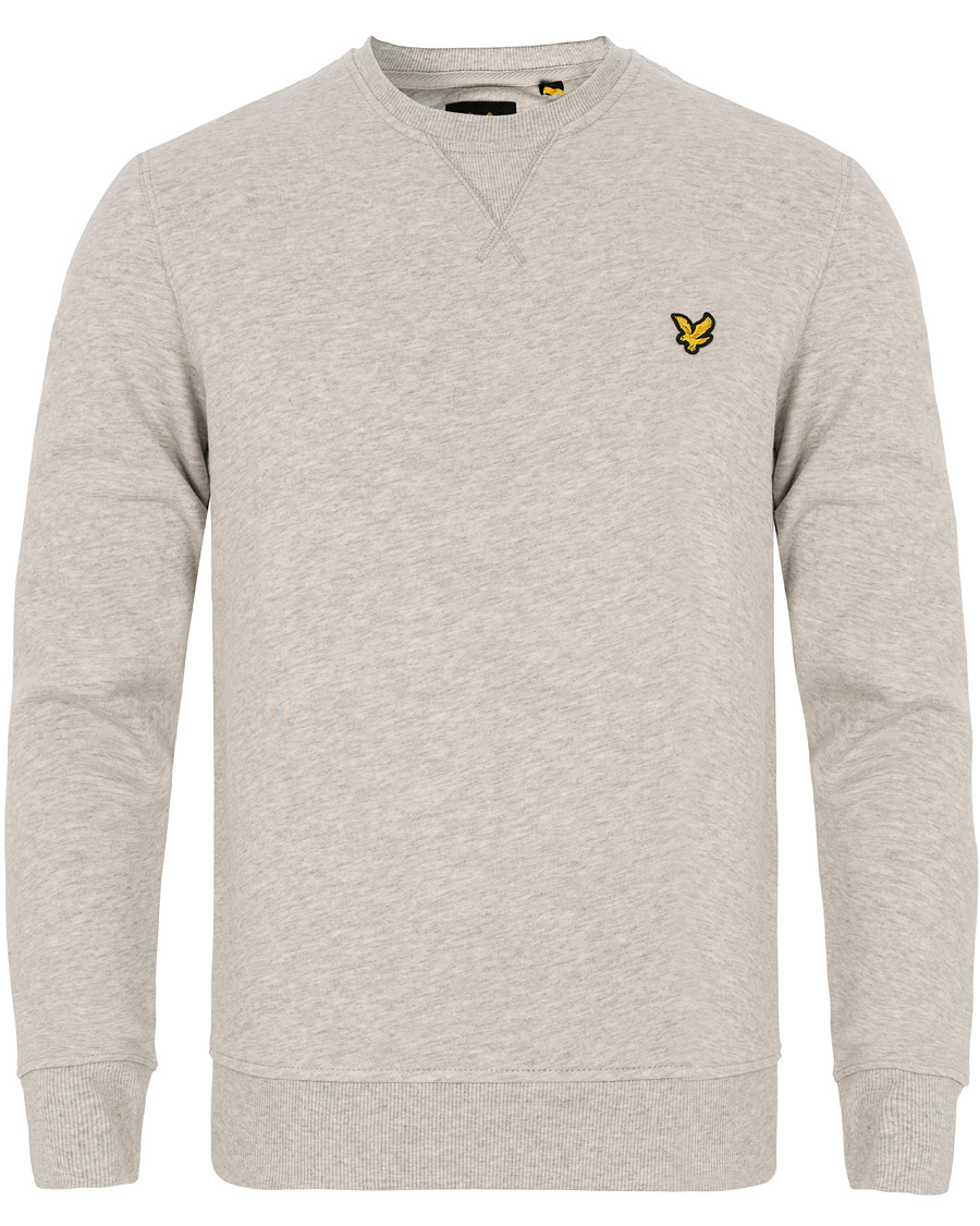 Herren | Pullover | Lyle & Scott | Crew Neck Sweatshirt Light Grey Marl