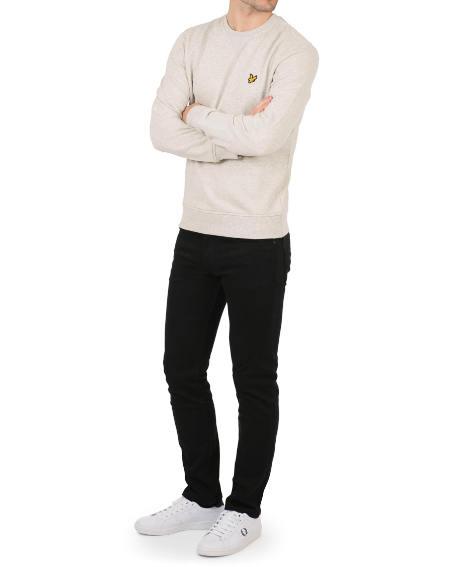 Herren | Pullover | Lyle & Scott | Crew Neck Sweatshirt Light Grey Marl
