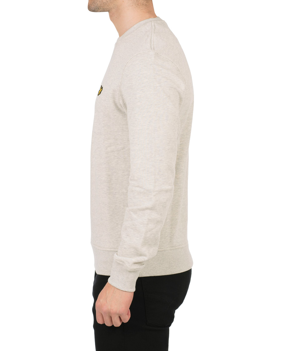 Herren | Pullover | Lyle & Scott | Crew Neck Sweatshirt Light Grey Marl
