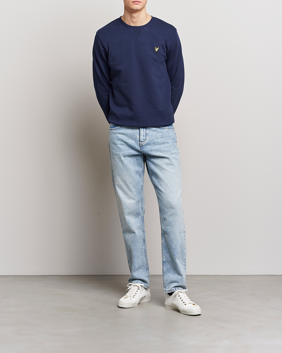 navy lyle and scott sweatshirt