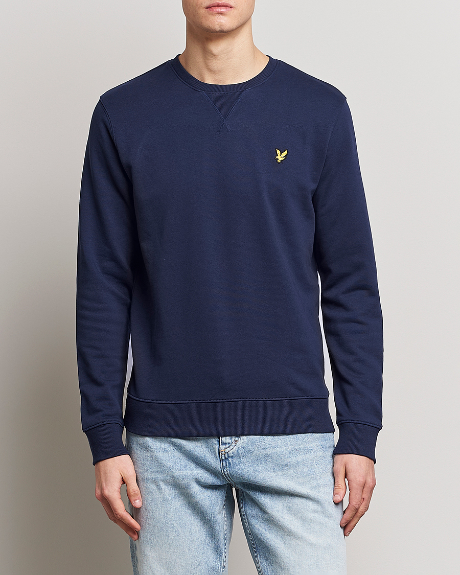 Herren | Kleidung | Lyle & Scott | Organic Cotton Crew Neck Navy