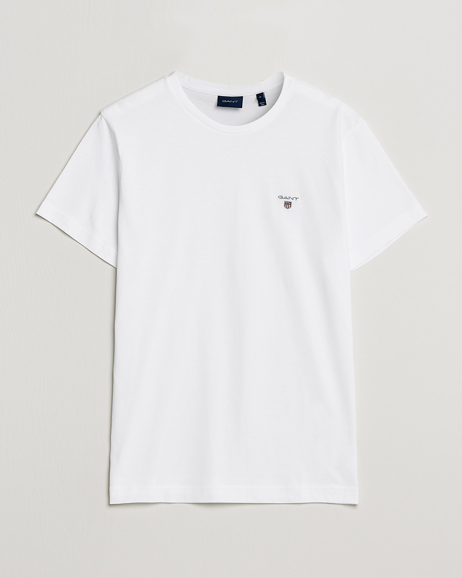 Herren | T-Shirts | GANT | The Original Solid Tee White