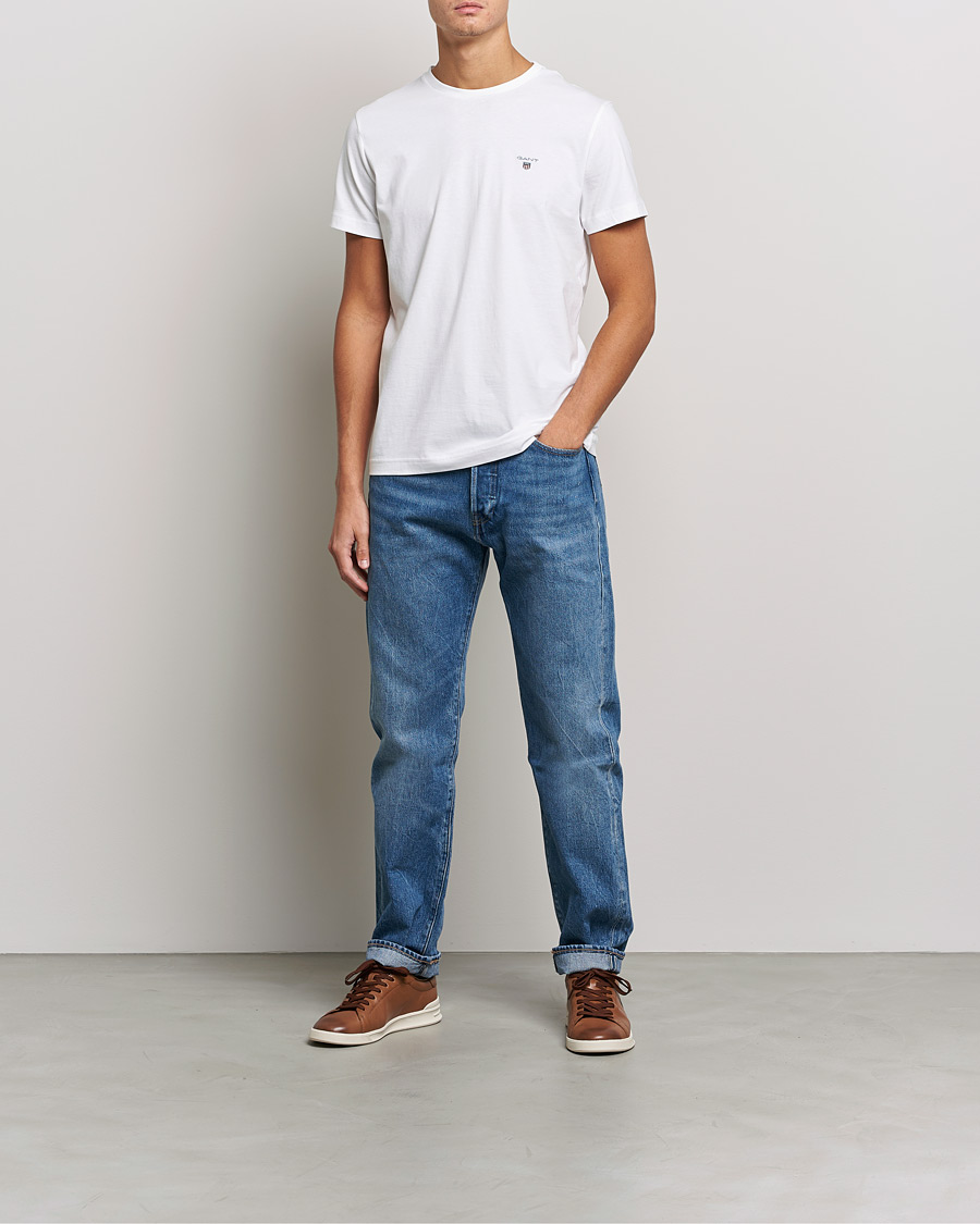 Herren | T-Shirts | GANT | The Original Solid Tee White