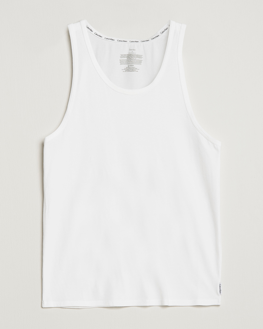 Herren |  | Calvin Klein | Cotton Tank Top 2-Pack White