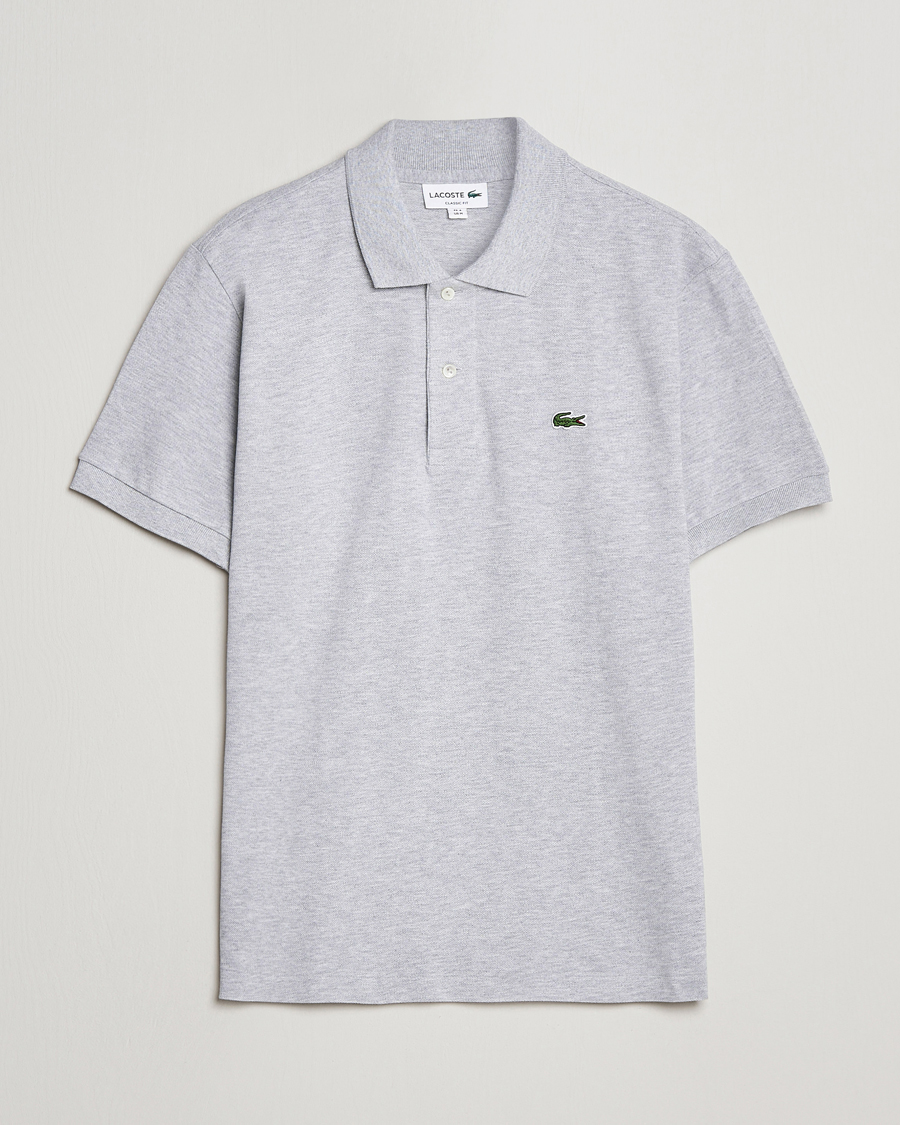 Herren | Poloshirts | Lacoste | Original Polo Piké Silver Chine