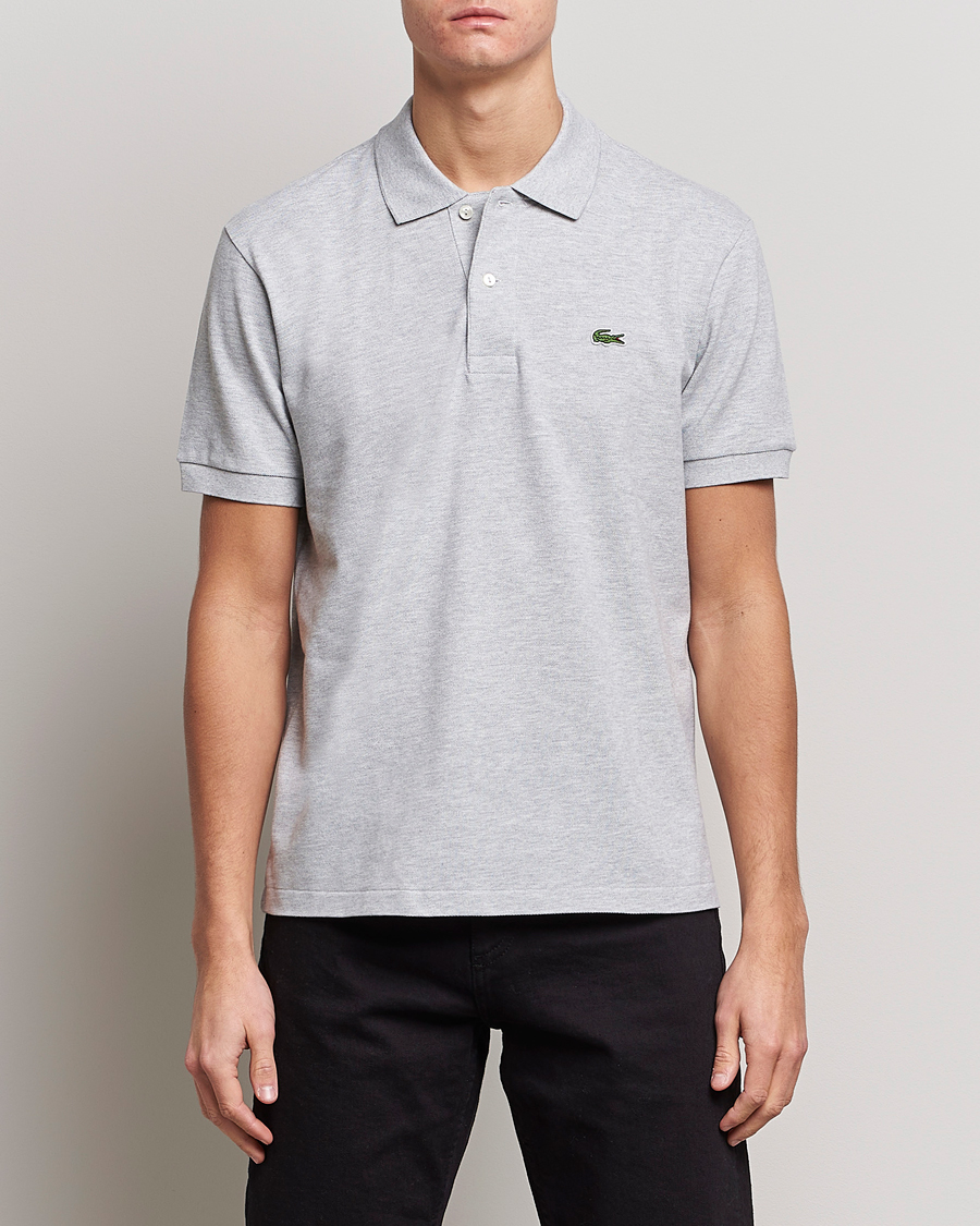 Herren | Poloshirts | Lacoste | Original Polo Piké Silver Chine