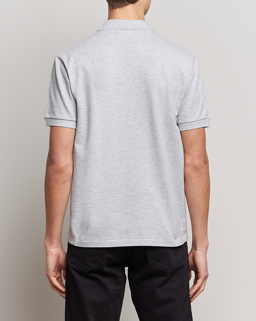Herren | Poloshirts | Lacoste | Original Melange Polo Piké Silver Chine