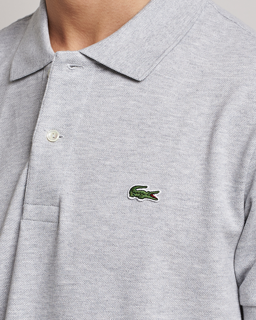 Herren | Poloshirts | Lacoste | Original Polo Piké Silver Chine