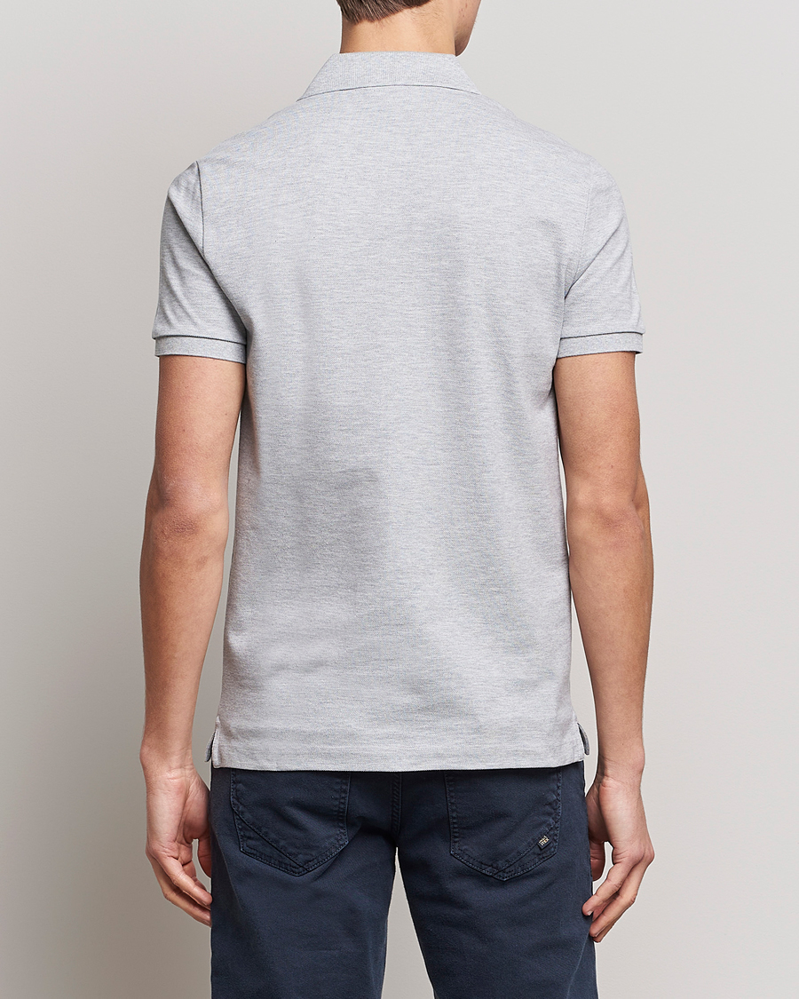 Herren | Poloshirts | Lacoste | Slim Fit Polo Piké Silver Chine